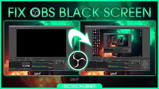 obs black screen game capture fixed | black screen display capture solved | technohubnet