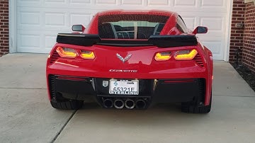 CORVETTE C7 Z06 CORSA XPIPE COLD START STOCK MUFFLERS