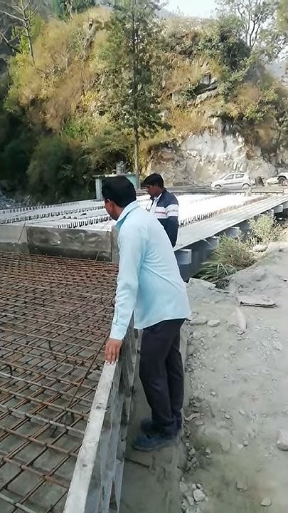 Bridge Approach Slab Reinforcement and Shuttering Finished Concrete to ...
