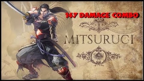 Soul calibur 6 mitsurugi combos vid 2