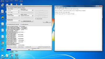 Make scatter file of MTK Set,Take Backup of MTK Android set.