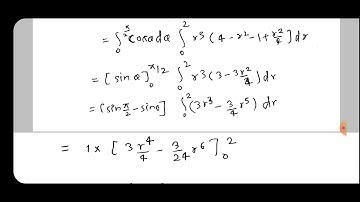 S is a solid in the first octant bounded by the coordinate planes and enclosed by the paraboloids..