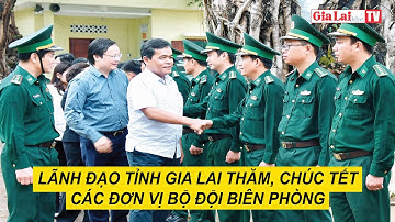 Lãnh đạo tỉnh Gia Lai thăm, chúc Tết các đơn vị Bộ đội Biên phòng #baogialaidientu #bodoi
