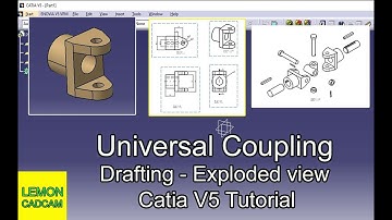 Drafting - Exploded View, Catia