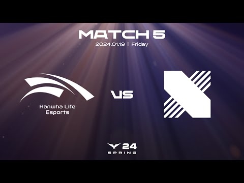 HLE vs. DRX | Match5 Highlight 01.19 | 2024 LCK Spring Split
