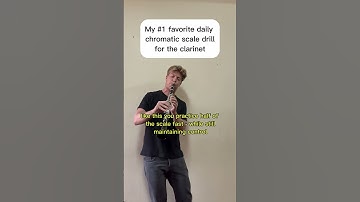 2 Minutes Chromatic Scale Exercise | how to practice chromatic scale on the clarinet #clarinet