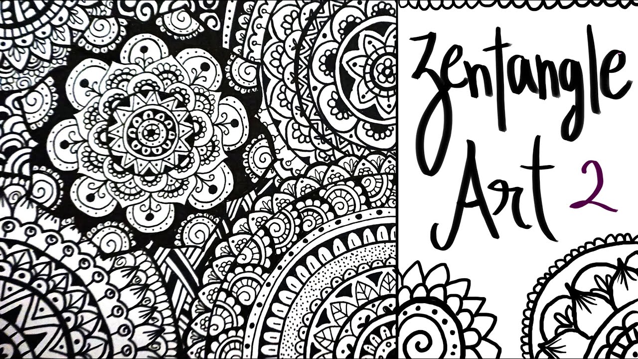 Resultado de imagen de ZENTANGLE