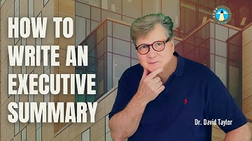 How to Write an Executive Summary Like a Boss