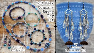 Soft Flex Company Mystery Design Kit Rainy Day Opening \& Tutorial