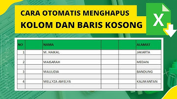 Cara Menghapus Kolom Dan Baris Kosong Di Excel Dalam Jumlah Banyak Secara Otomatis