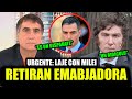 💥URGENTE💥ESPAÑA RETIRA EMBAJADORA EN ARGENTINA💥LAJE HABLA CON MILEI