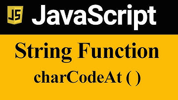charCodeAt Method in JavaScript (Hindi)