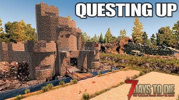 Looking For New Town, Even More New POIS  | 7 Days to Die Alpha 20 MP Gameplay