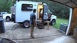 Box Truck Camper - Helen and Hiawassee Georgia - fixing things as we use use it