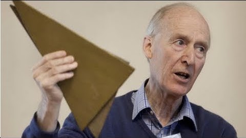 Julian Barbour explains shape dynamics and the origin of the arrow of time