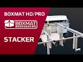 Boxmat pro  box making machine with automatic stacker