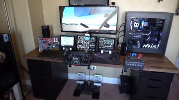 Triple Ipad Flight Simulator Setup!!!