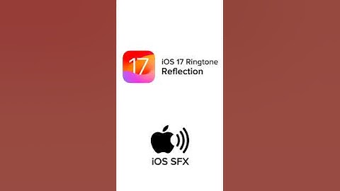 iOS 17 Default Ringtone - Reflection #iphone
