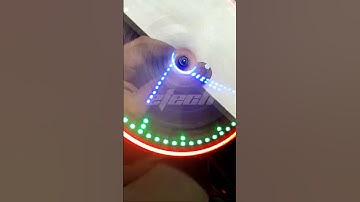 LED Clock  II  Propeller LED Pendulum Clock