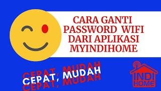 cara merubah password WiFi dari aplikasi my indihome terbaru I pasti baru tau kan !!! :) screenshot 5