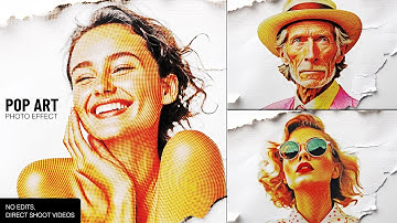 Master the Art of Pop Art Effect in Photoshop #photoshop #tutorial #graphicdesign #design