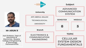ASAP Engineering Session 77 | 𝐄𝐂 | 𝐒𝟖 | 𝐂𝐞𝐥𝐥𝐮𝐥𝐚𝐫 𝐒𝐲𝐬𝐭𝐞𝐦 𝐃𝐞𝐬𝐢𝐠𝐧 𝐅𝐮𝐧𝐝𝐚𝐦𝐞𝐧𝐭𝐚𝐥𝐬 𝐛𝐲 𝐌𝐫 𝐀𝐫𝐮𝐧 𝐑