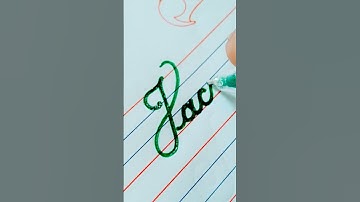 #Jack #cursive #handwriting #penmanship ✨💐🎉🙏😊