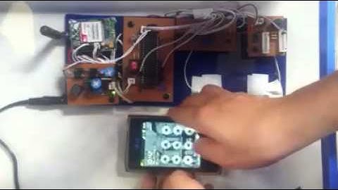 Mạch chống trộm sử dụng module sim