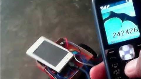 DTMF controlled robotic vehicle working