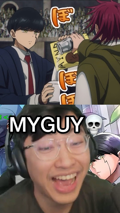 Mash said it's PROTEIN SHAKE TIME 👑💀 (Mashle Season 2)