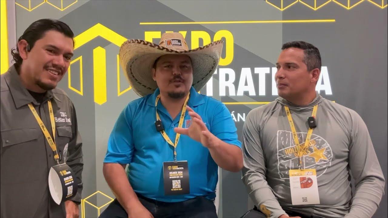 087 David y Tony en Expo Contratista YouTube
