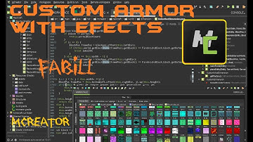 MCreator Tutorial - Custom Armor with Posion Effects
