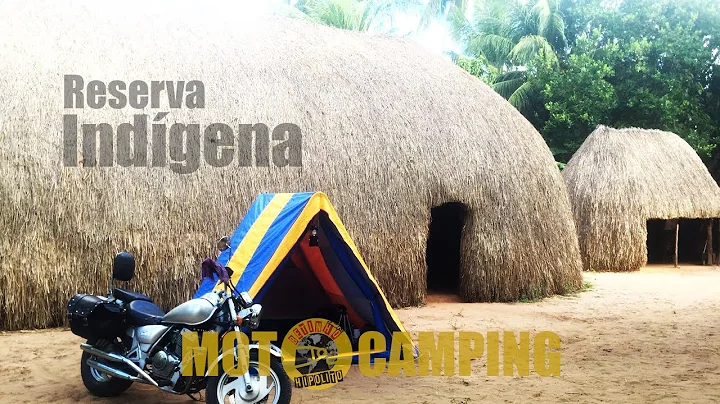 Acampando em Natal/RN - Reserva Indgena - Moto aca...