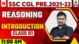 SSC CGL 2021-22 | SSC CGL Reasoning Classes | Introduction Class #1