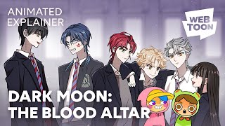 DARK MOON: THE BLOOD ALTAR (Animated Explainer) | WEBTOON