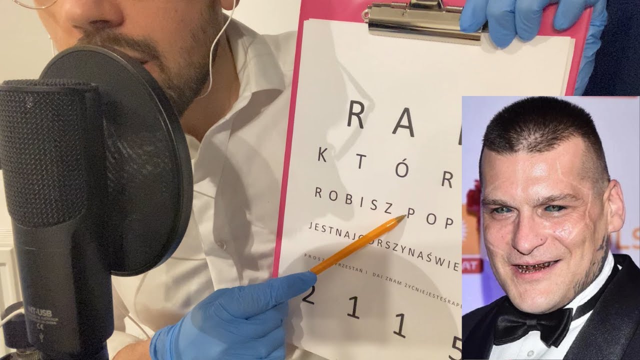 ASMR PL | POPEK NA BADANIU WZROKU 🩺 | OKULISTA ROLEPLAY | ASMR po polsku