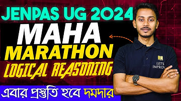 Logical Reasoning Marathon JENPAS UG 2024 | JENPAS UG Marathon Series | Imrul Sir | Let