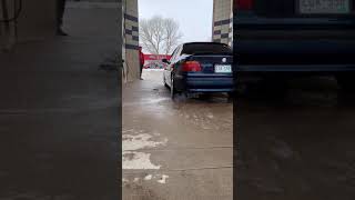 1999 BMW 540i M 3” straight pipe no cats with 2 STEP!!!!!