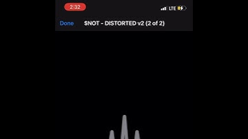 $NOT - DISTORTED v2 (Snippet 9/14/22)