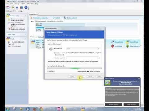 Video: Come Ripristinare Un Sistema Da Un'immagine Disco