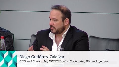 RSK/RIF Labs CEO at OECD Global Blockchain Policy Forum 2019