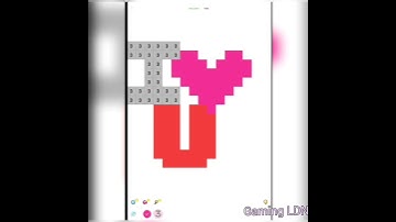 No. Pix _ Color by number , Pixel art colouring book (love special)