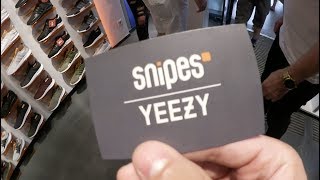 snipes yeezy release