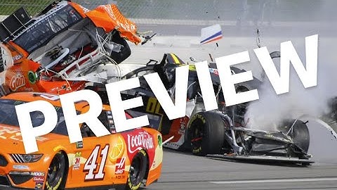 Preview of the 2019 NASCAR Crash Compilation