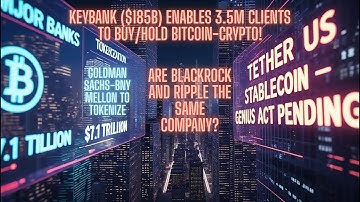Goldman Sachs-BNY Mellon To Tokenize $7.1T, Tether US Stablecoin, BlackRock-Ripple Hoax Or Fact