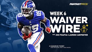 Live: Week 6 Waiver Wire Pickups | Players To Target, Drop, and Trade + Q\&A (2021 Fantasy Football)