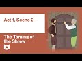 The Taming of the Shrew: Act 1, Scene 2 Quiz