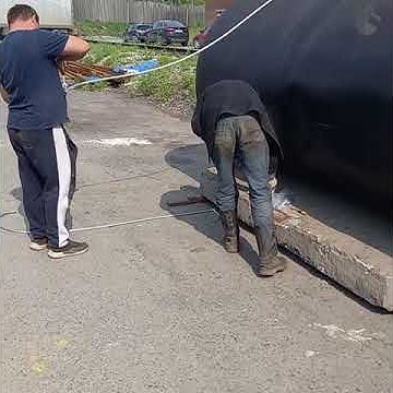 бочка для канализации в екатеринбурге - YouTube