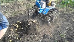 Мотоблок Нева МБ 2 копання картошки