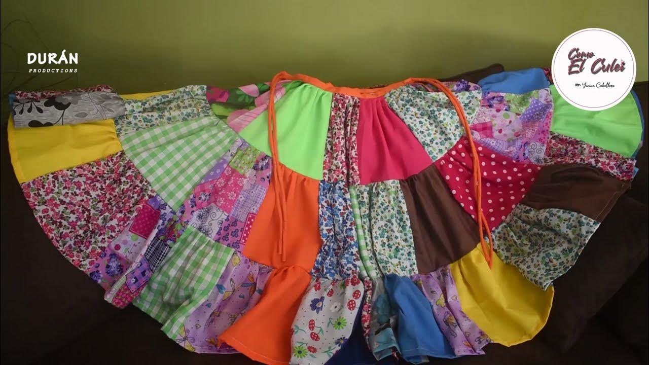POLLERA CONGO CONFECCION YouTube